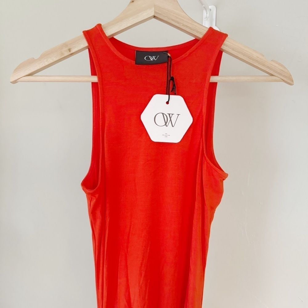 OW Collection Halterneck Ruched Dress - Picture 7 of 9